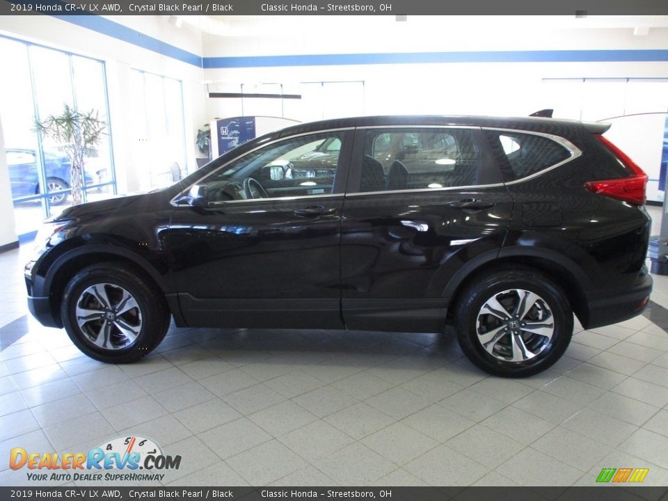 2019 Honda CR-V LX AWD Crystal Black Pearl / Black Photo #10