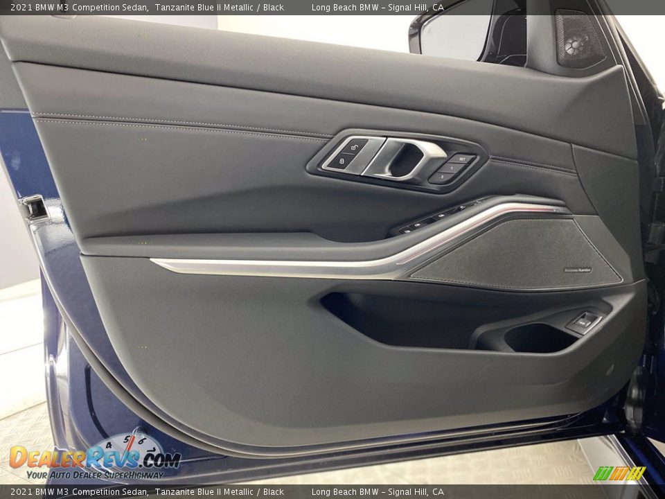 Door Panel of 2021 BMW M3 Competition Sedan Photo #10