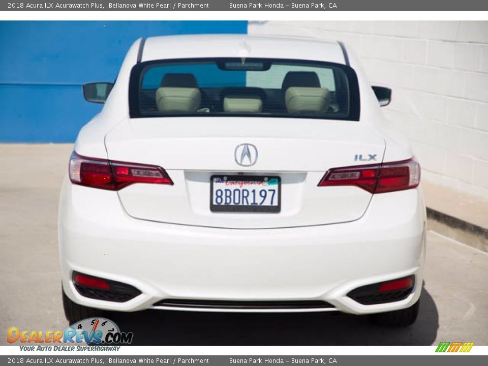 2018 Acura ILX Acurawatch Plus Bellanova White Pearl / Parchment Photo #11