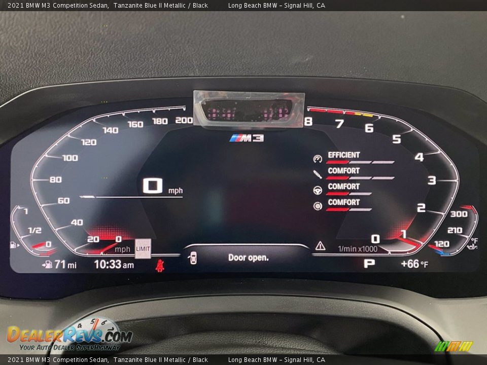 2021 BMW M3 Competition Sedan Gauges Photo #17