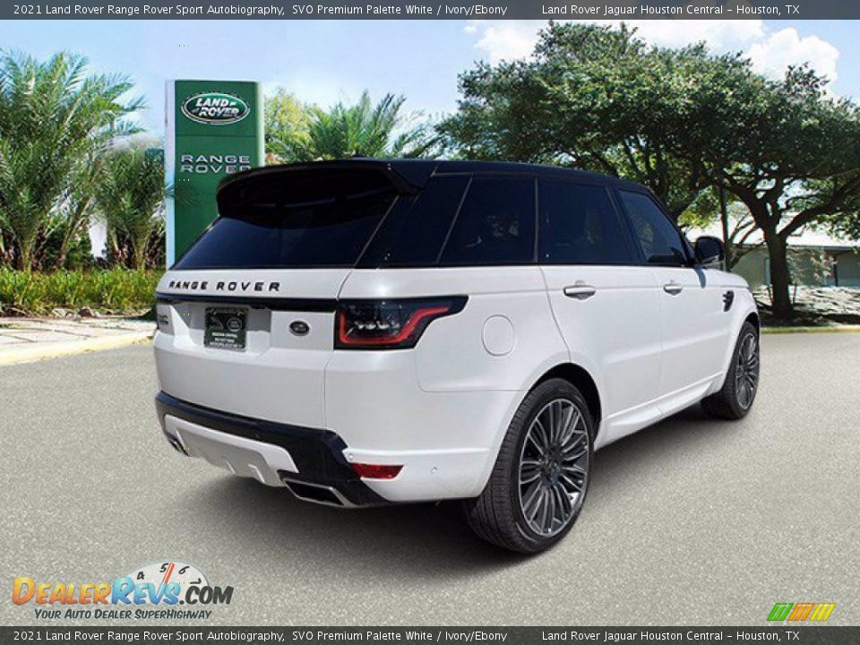 2021 Land Rover Range Rover Sport Autobiography SVO Premium Palette White / Ivory/Ebony Photo #3