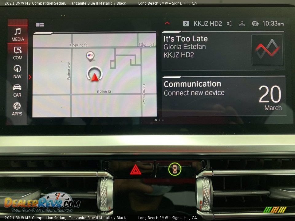 Controls of 2021 BMW M3 Competition Sedan Photo #18