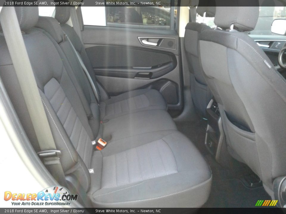 2018 Ford Edge SE AWD Ingot Silver / Ebony Photo #16