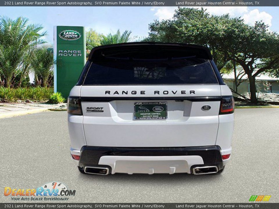 2021 Land Rover Range Rover Sport Autobiography SVO Premium Palette White / Ivory/Ebony Photo #9
