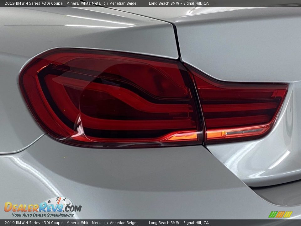 2019 BMW 4 Series 430i Coupe Mineral White Metallic / Venetian Beige Photo #9
