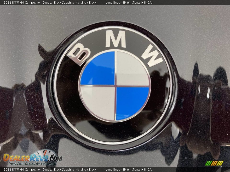 2021 BMW M4 Competition Coupe Black Sapphire Metallic / Black Photo #5