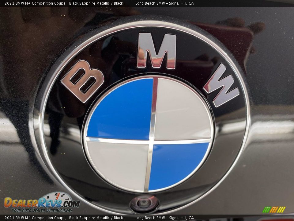 2021 BMW M4 Competition Coupe Black Sapphire Metallic / Black Photo #7