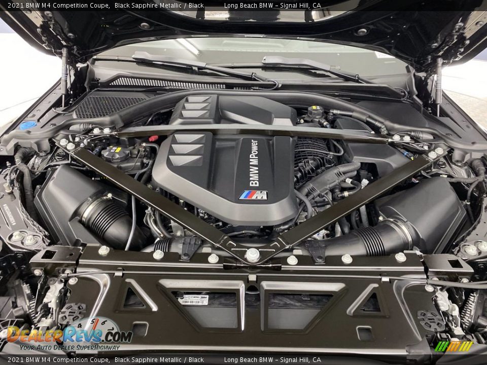 2021 BMW M4 Competition Coupe 3.0 Liter M TwinPower Turbocharged DOHC 24-Valve Inline 6 Cylinder Engine Photo #9