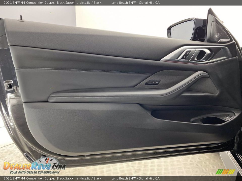 2021 BMW M4 Competition Coupe Black Sapphire Metallic / Black Photo #10