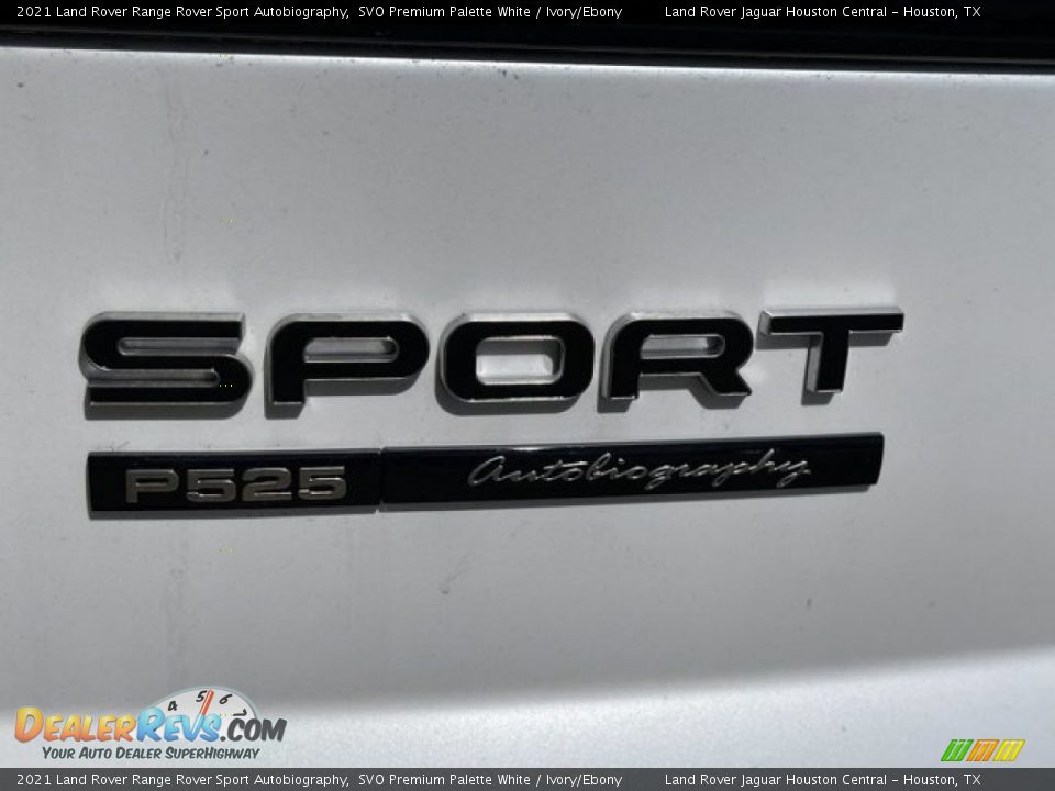2021 Land Rover Range Rover Sport Autobiography SVO Premium Palette White / Ivory/Ebony Photo #33