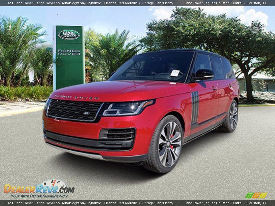 2021 Land Rover Range Rover SV Autobiography Dynamic Firenze Red Metallic / Vintage Tan/Ebony Photo #1