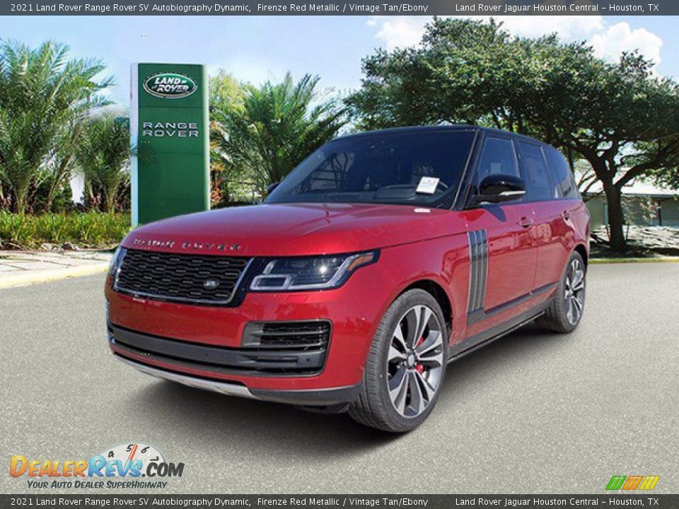 2021 Land Rover Range Rover SV Autobiography Dynamic Firenze Red Metallic / Vintage Tan/Ebony Photo #2