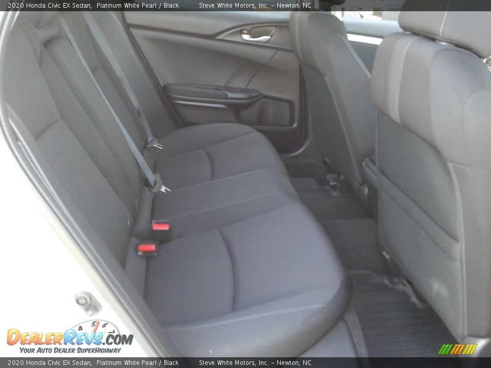 2020 Honda Civic EX Sedan Platinum White Pearl / Black Photo #15
