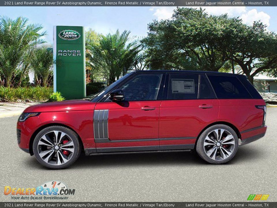 2021 Land Rover Range Rover SV Autobiography Dynamic Firenze Red Metallic / Vintage Tan/Ebony Photo #7