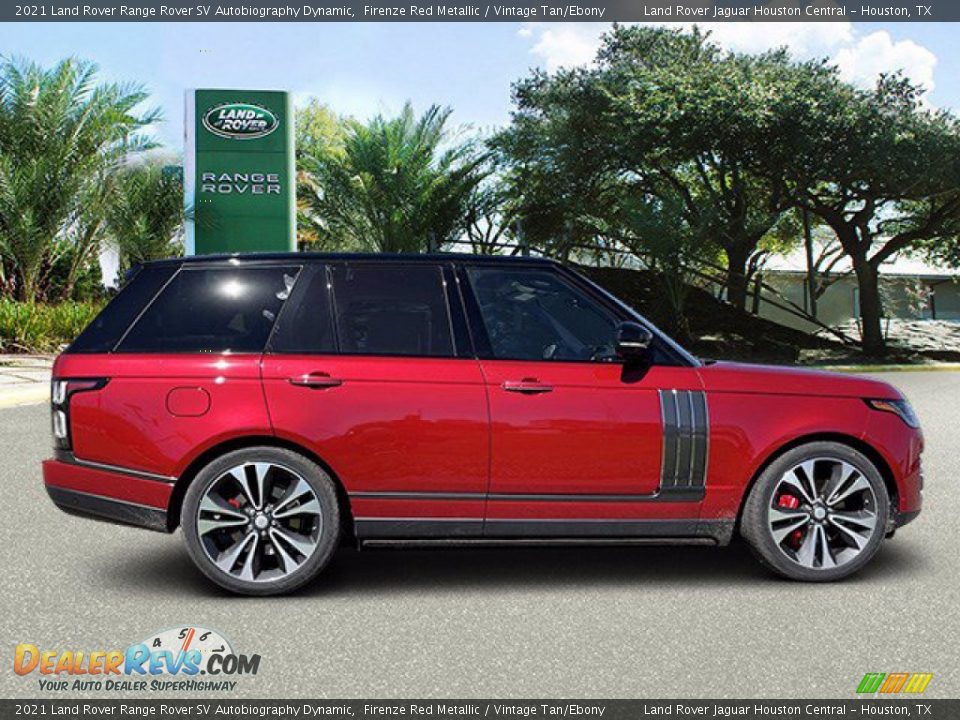 2021 Land Rover Range Rover SV Autobiography Dynamic Firenze Red Metallic / Vintage Tan/Ebony Photo #8