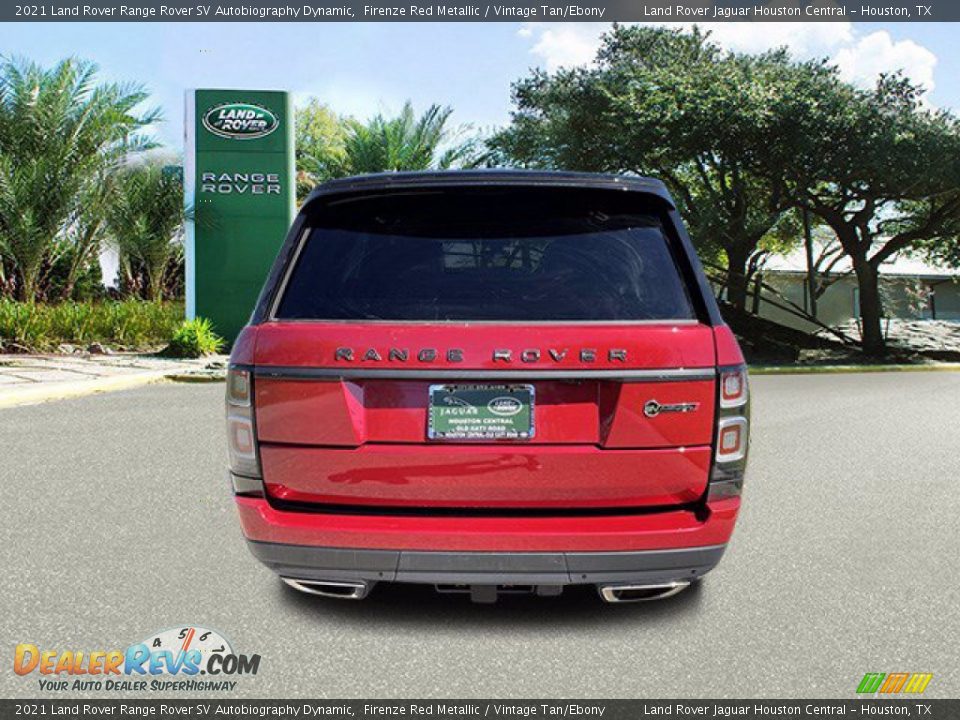 2021 Land Rover Range Rover SV Autobiography Dynamic Firenze Red Metallic / Vintage Tan/Ebony Photo #9