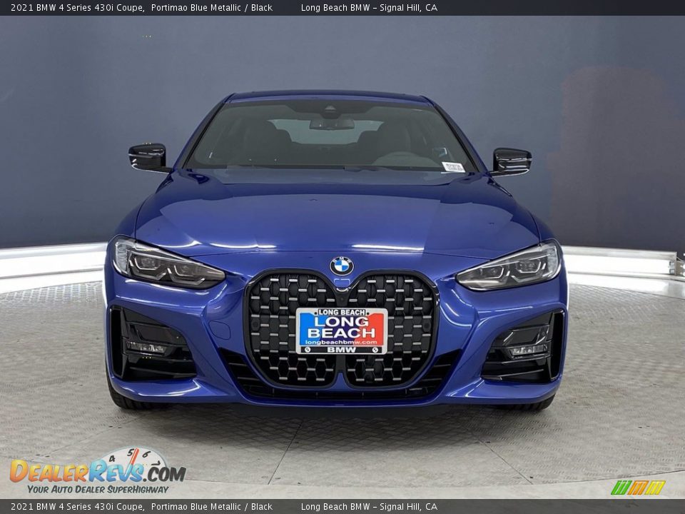 2021 BMW 4 Series 430i Coupe Portimao Blue Metallic / Black Photo #9