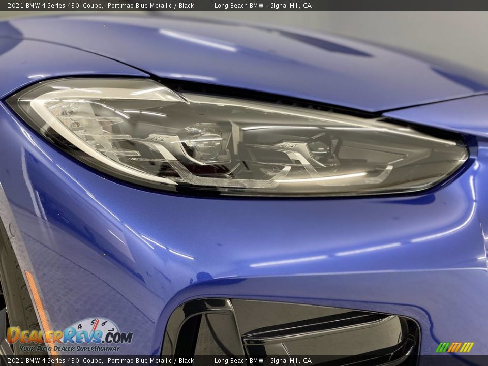 2021 BMW 4 Series 430i Coupe Portimao Blue Metallic / Black Photo #11