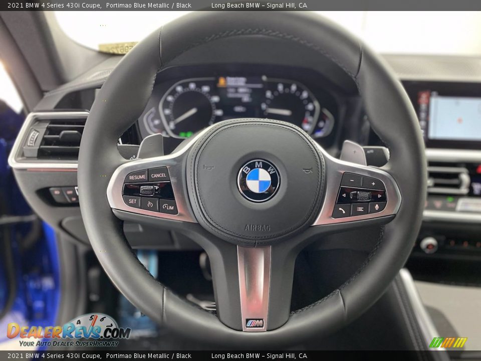 2021 BMW 4 Series 430i Coupe Steering Wheel Photo #21
