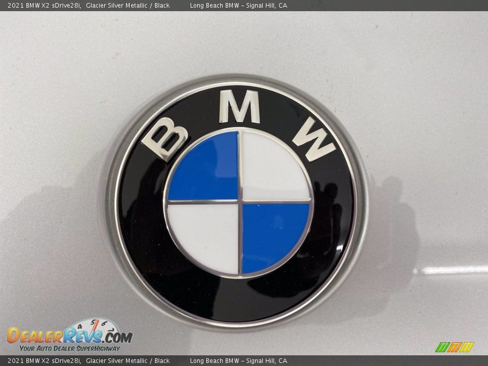 2021 BMW X2 sDrive28i Glacier Silver Metallic / Black Photo #5