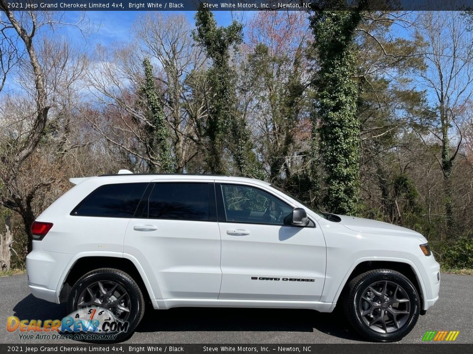 Bright White 2021 Jeep Grand Cherokee Limited 4x4 Photo #5