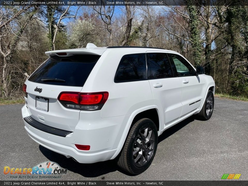 2021 Jeep Grand Cherokee Limited 4x4 Bright White / Black Photo #6