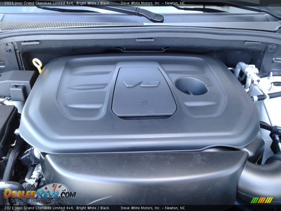 2021 Jeep Grand Cherokee Limited 4x4 Bright White / Black Photo #9