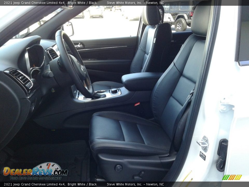 2021 Jeep Grand Cherokee Limited 4x4 Bright White / Black Photo #10