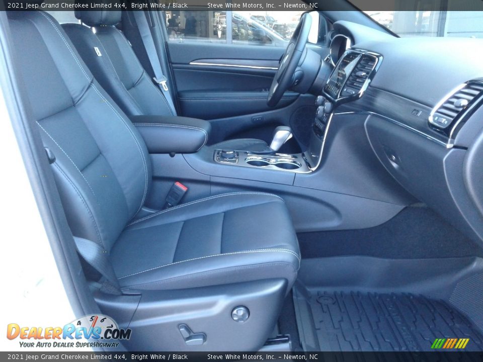 2021 Jeep Grand Cherokee Limited 4x4 Bright White / Black Photo #18