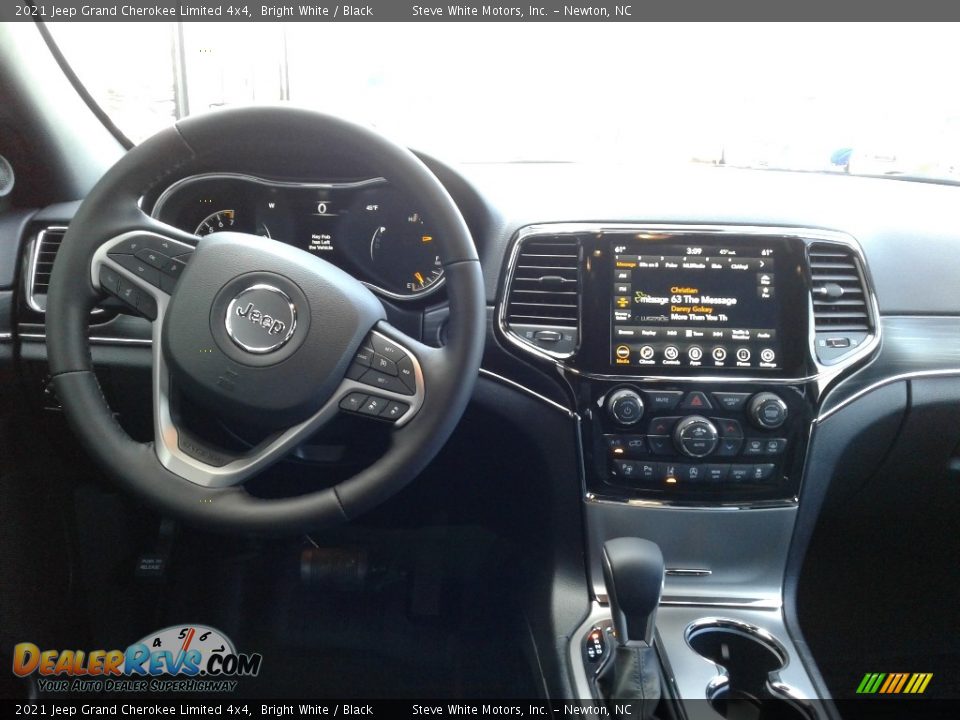 2021 Jeep Grand Cherokee Limited 4x4 Bright White / Black Photo #19