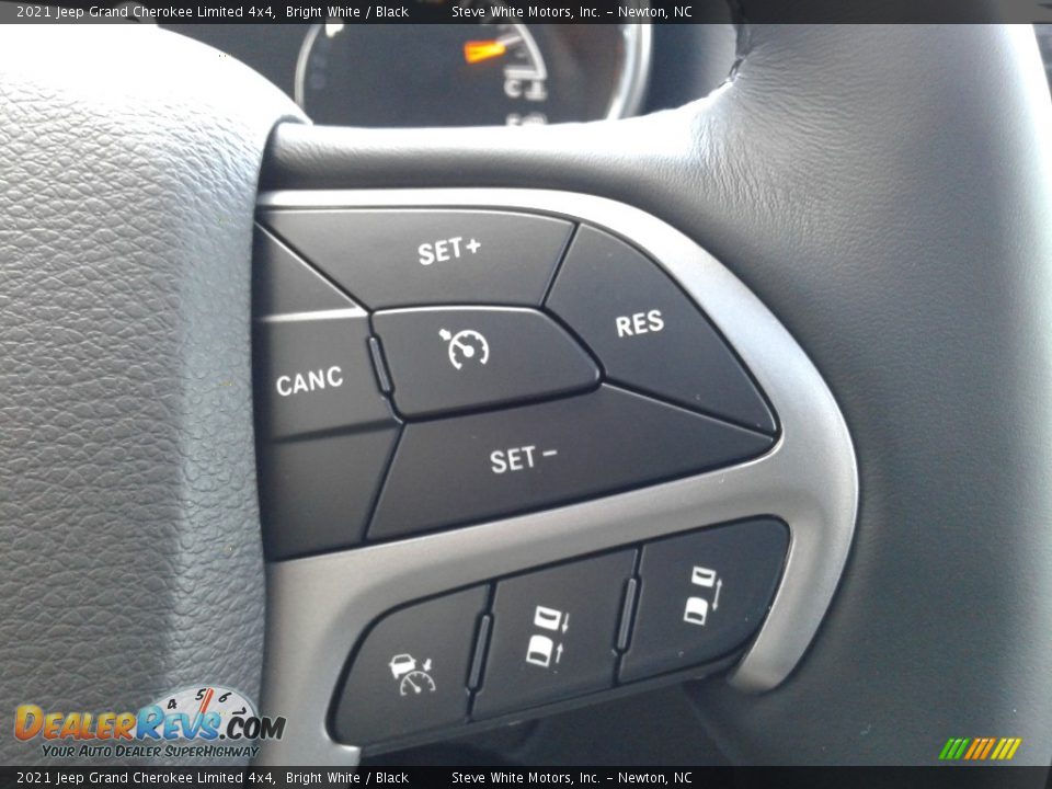 2021 Jeep Grand Cherokee Limited 4x4 Bright White / Black Photo #21