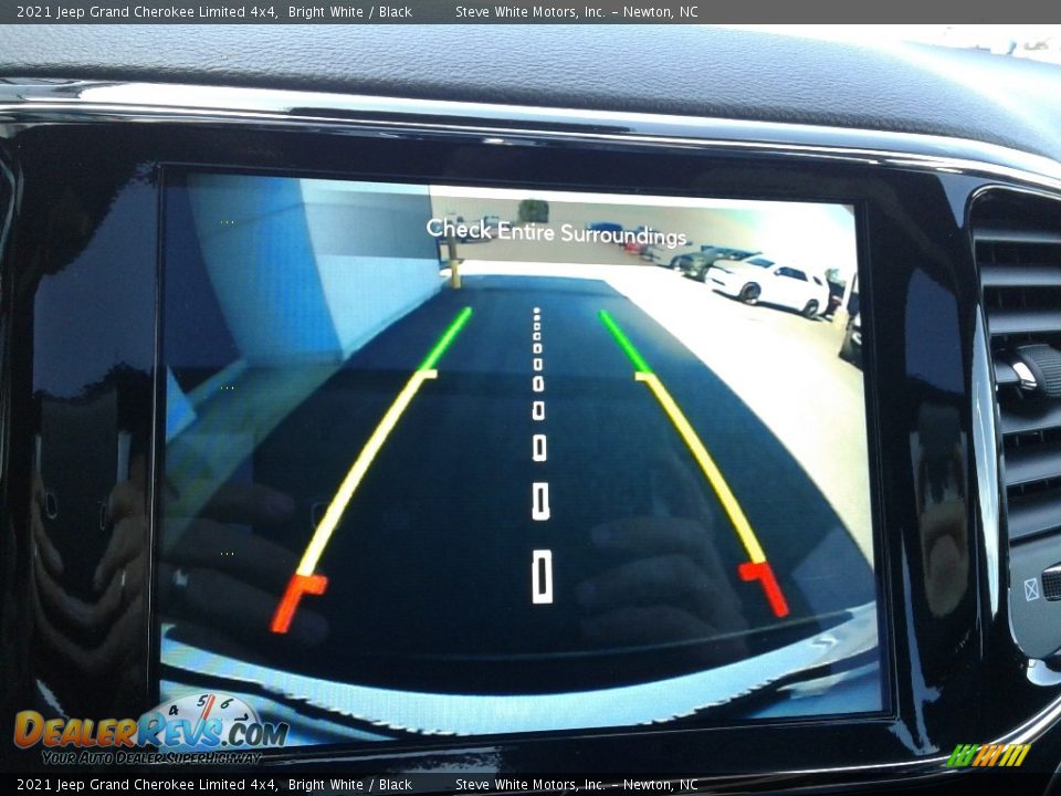 2021 Jeep Grand Cherokee Limited 4x4 Bright White / Black Photo #27