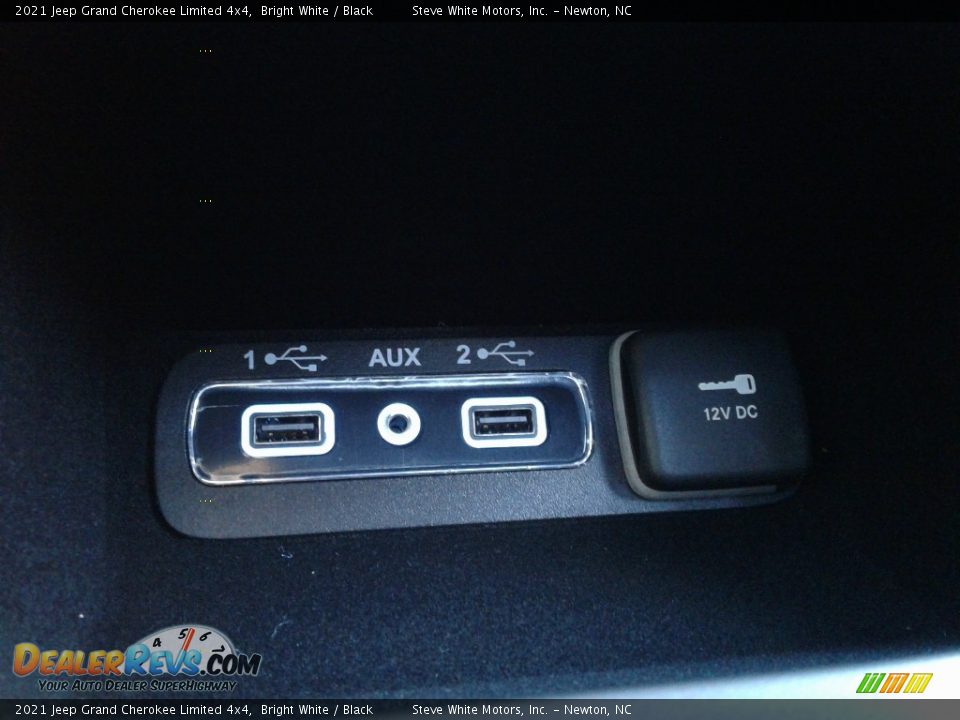 2021 Jeep Grand Cherokee Limited 4x4 Bright White / Black Photo #29