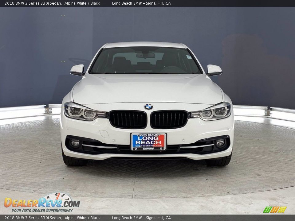 2018 BMW 3 Series 330i Sedan Alpine White / Black Photo #2
