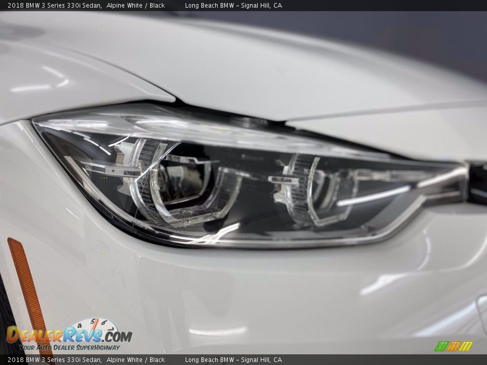 2018 BMW 3 Series 330i Sedan Alpine White / Black Photo #7