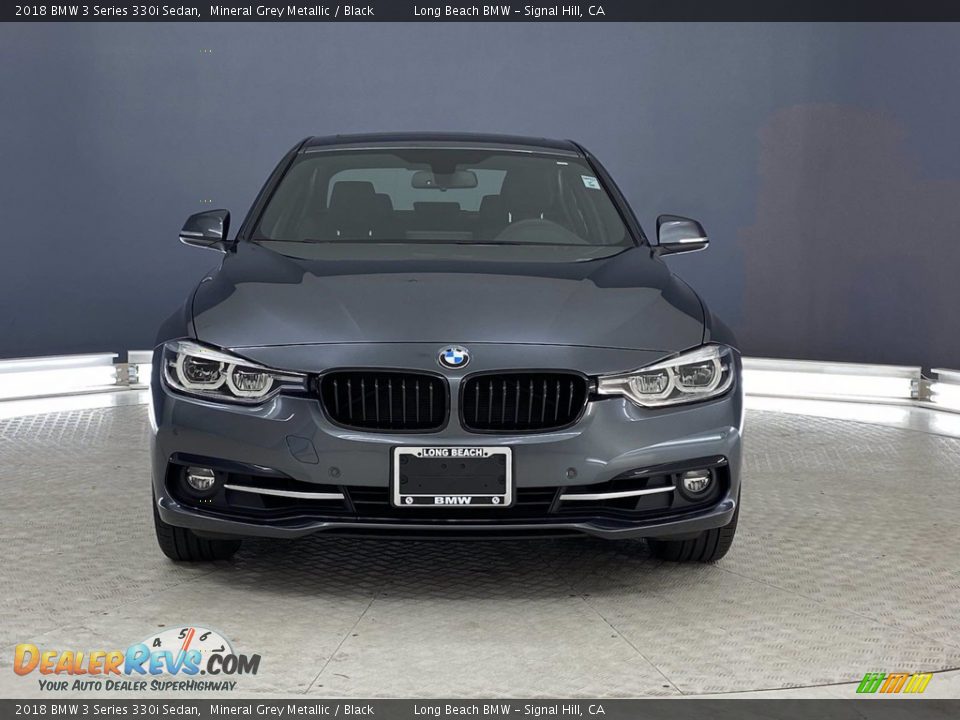 2018 BMW 3 Series 330i Sedan Mineral Grey Metallic / Black Photo #2