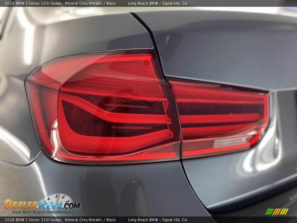 2018 BMW 3 Series 330i Sedan Mineral Grey Metallic / Black Photo #9