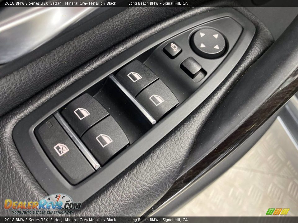 2018 BMW 3 Series 330i Sedan Mineral Grey Metallic / Black Photo #14
