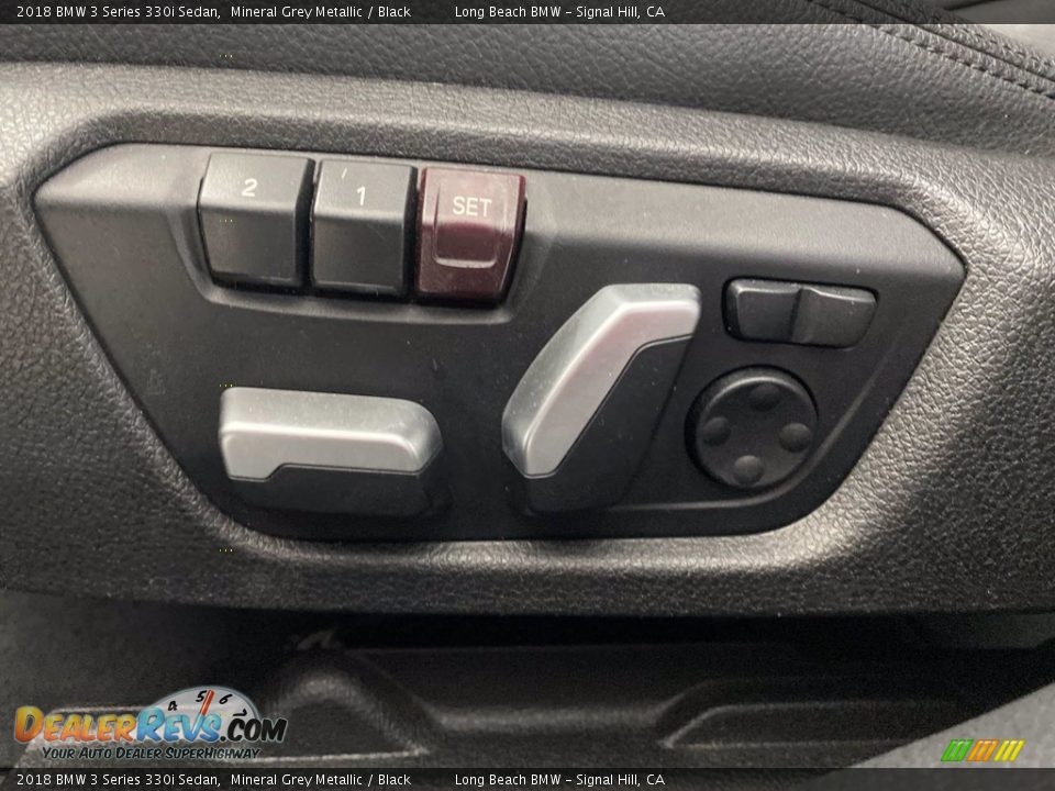 2018 BMW 3 Series 330i Sedan Mineral Grey Metallic / Black Photo #15