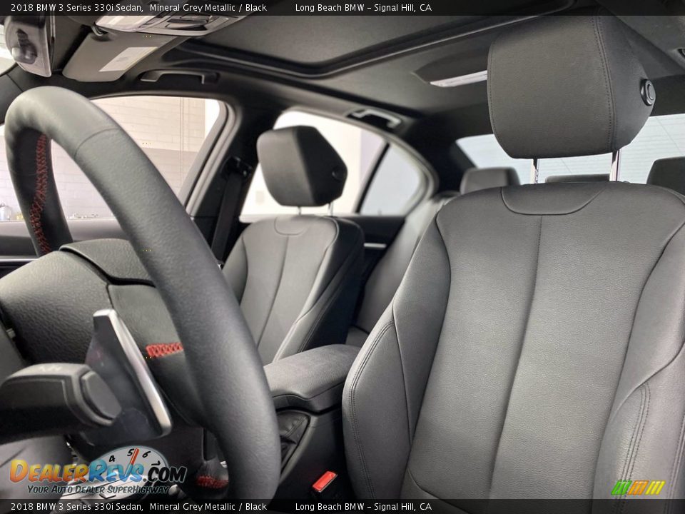 2018 BMW 3 Series 330i Sedan Mineral Grey Metallic / Black Photo #17