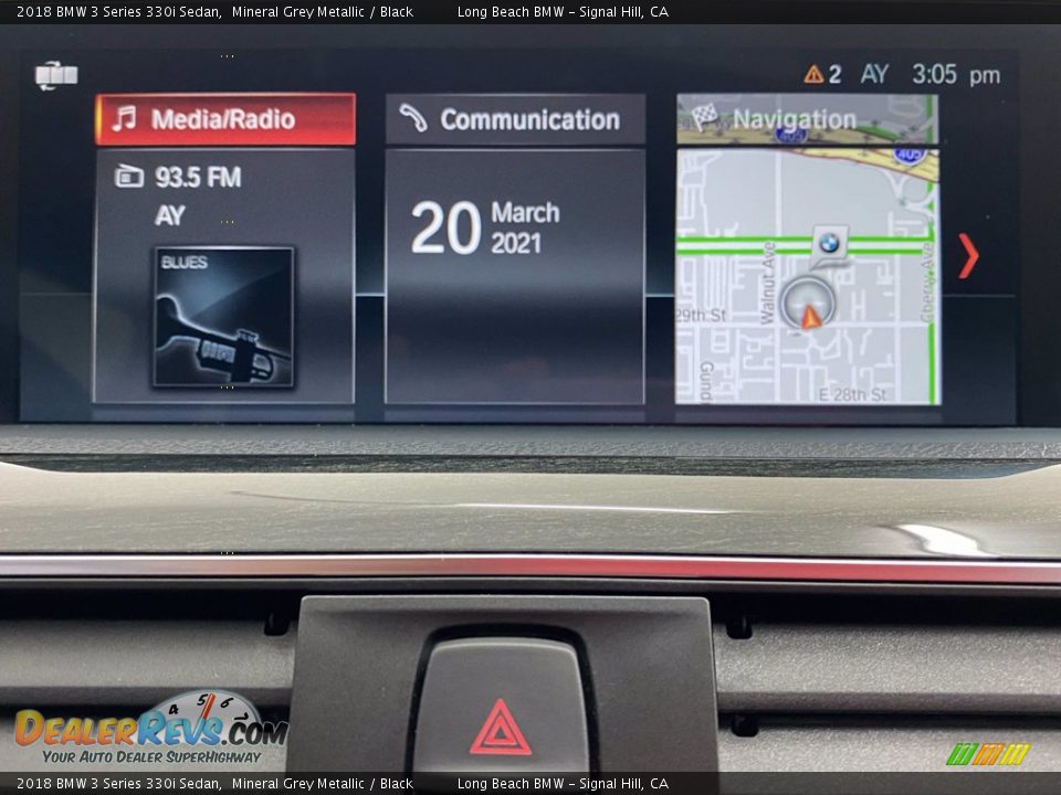 2018 BMW 3 Series 330i Sedan Mineral Grey Metallic / Black Photo #23