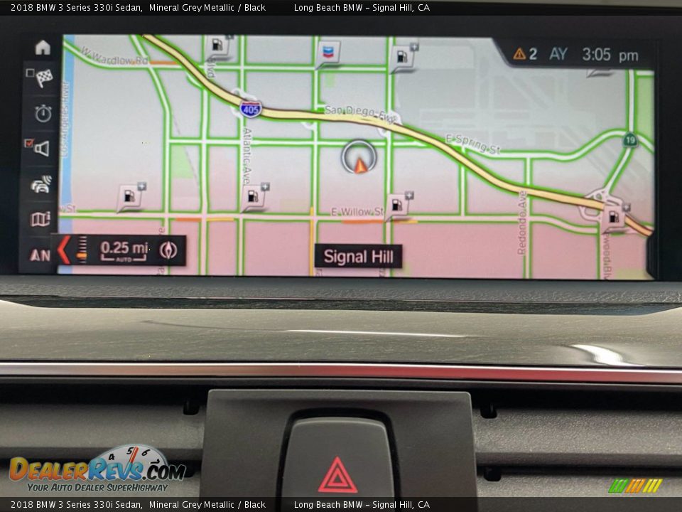 2018 BMW 3 Series 330i Sedan Mineral Grey Metallic / Black Photo #24