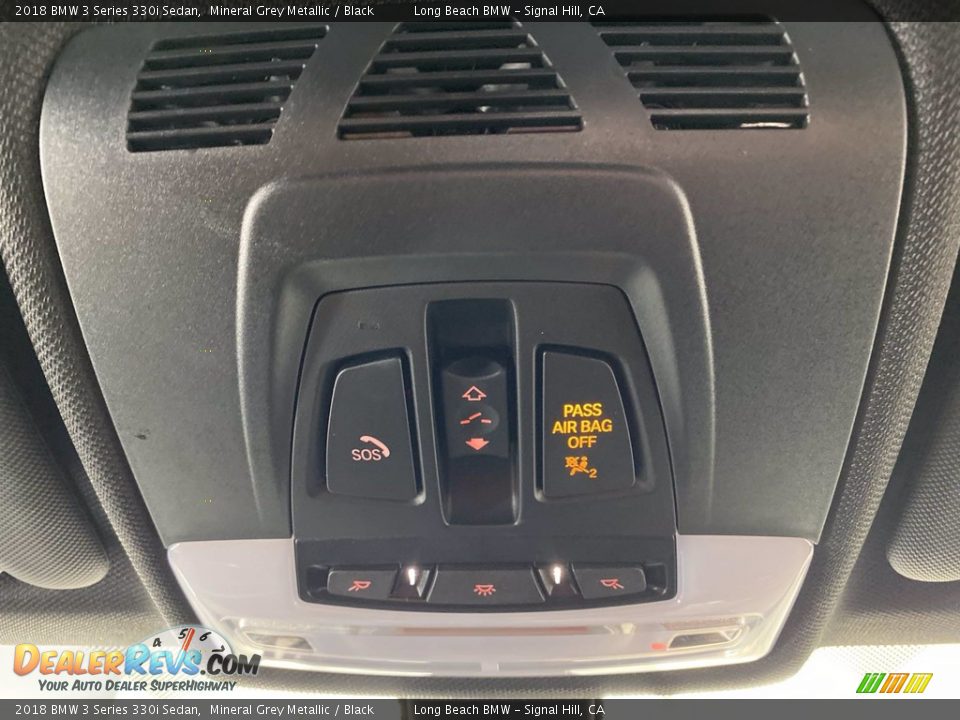 2018 BMW 3 Series 330i Sedan Mineral Grey Metallic / Black Photo #31