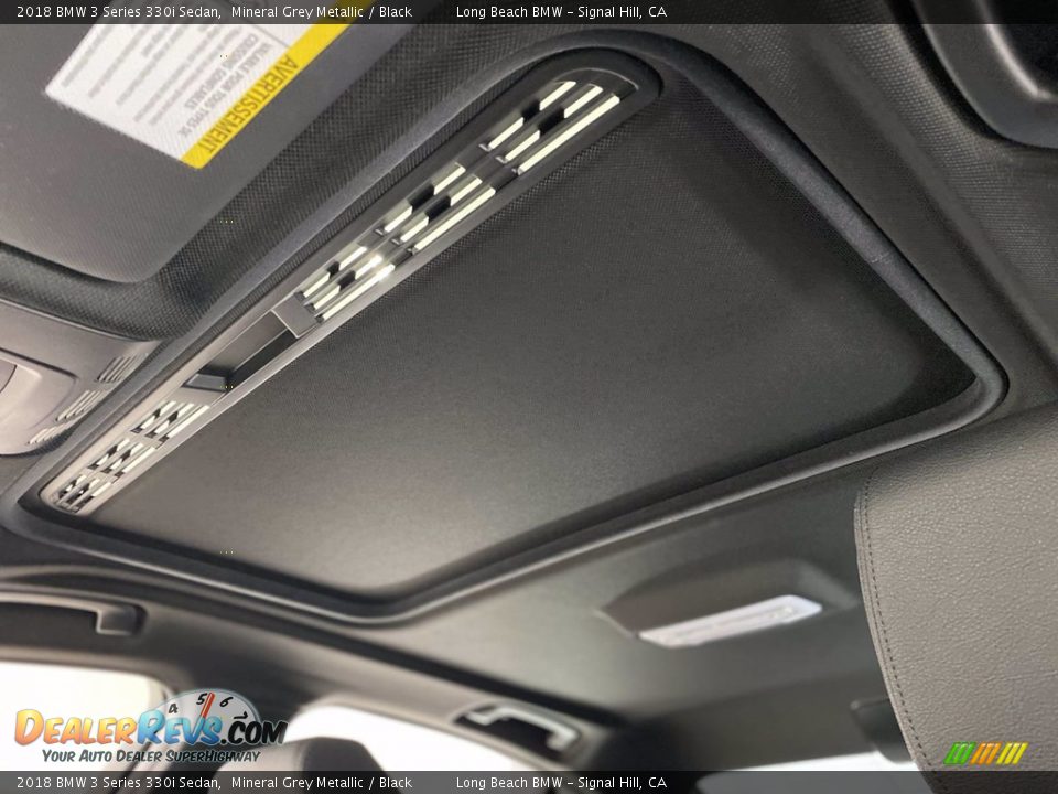 2018 BMW 3 Series 330i Sedan Mineral Grey Metallic / Black Photo #32