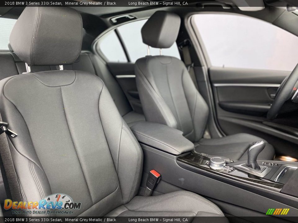 2018 BMW 3 Series 330i Sedan Mineral Grey Metallic / Black Photo #34