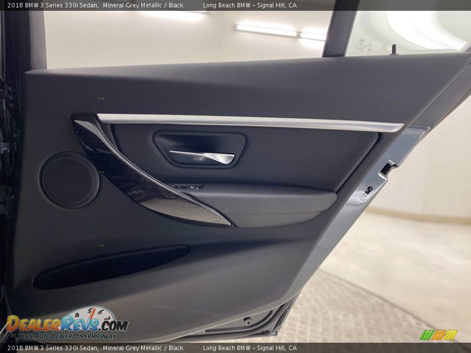2018 BMW 3 Series 330i Sedan Mineral Grey Metallic / Black Photo #35