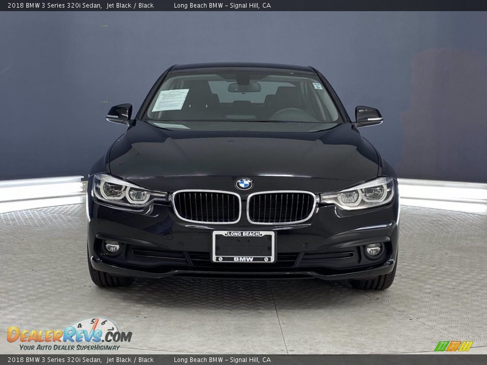 2018 BMW 3 Series 320i Sedan Jet Black / Black Photo #2