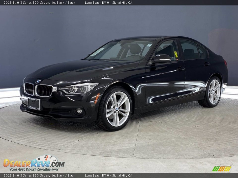 2018 BMW 3 Series 320i Sedan Jet Black / Black Photo #3