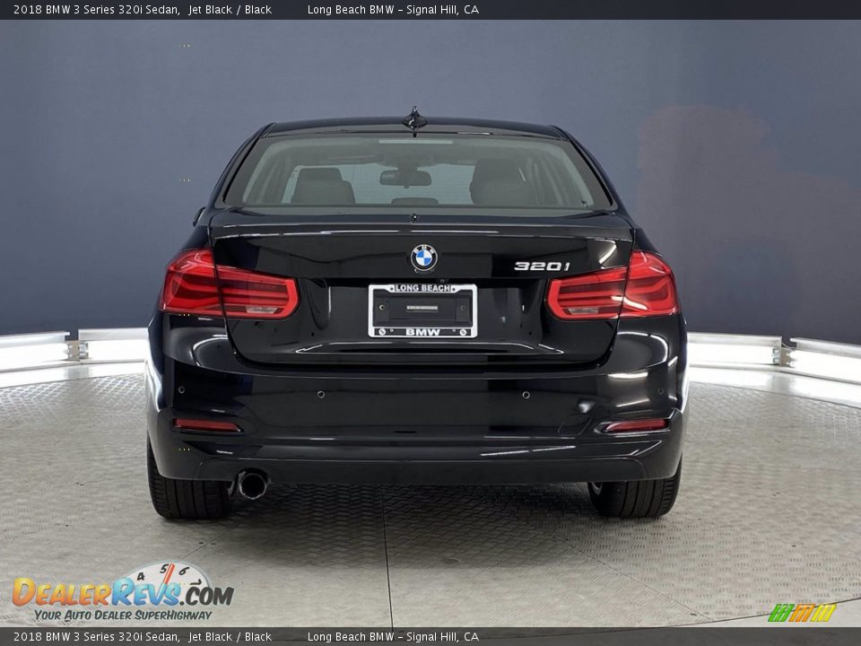 2018 BMW 3 Series 320i Sedan Jet Black / Black Photo #4