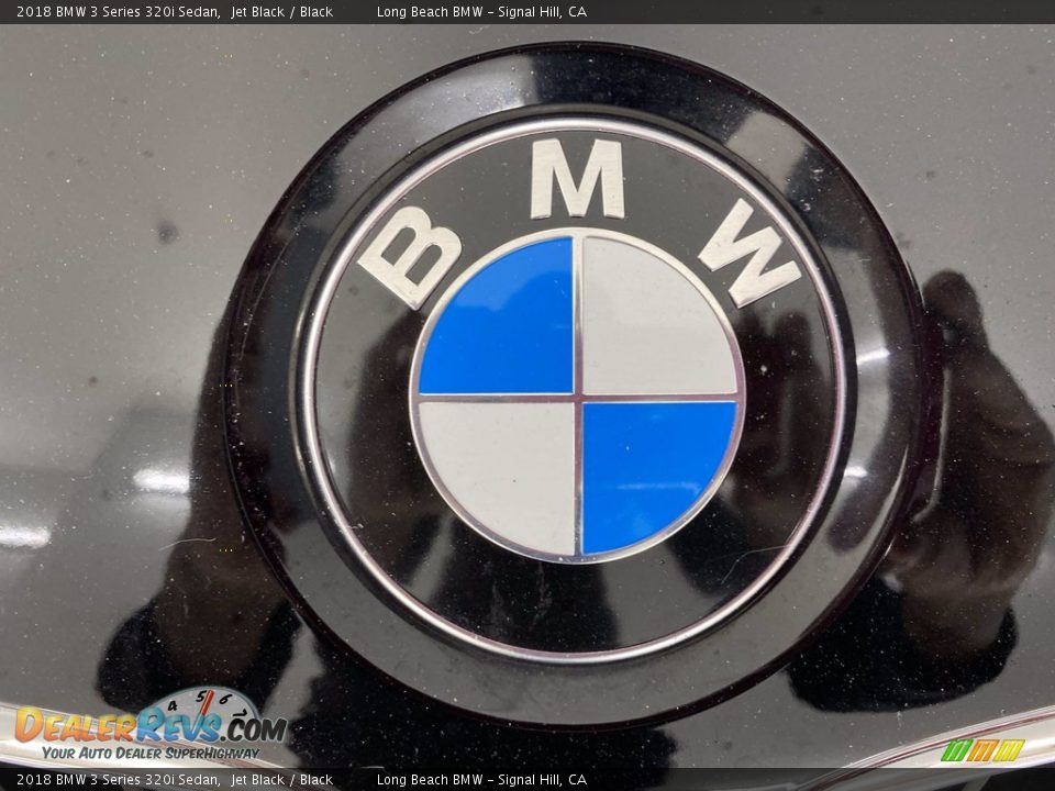 2018 BMW 3 Series 320i Sedan Jet Black / Black Photo #8